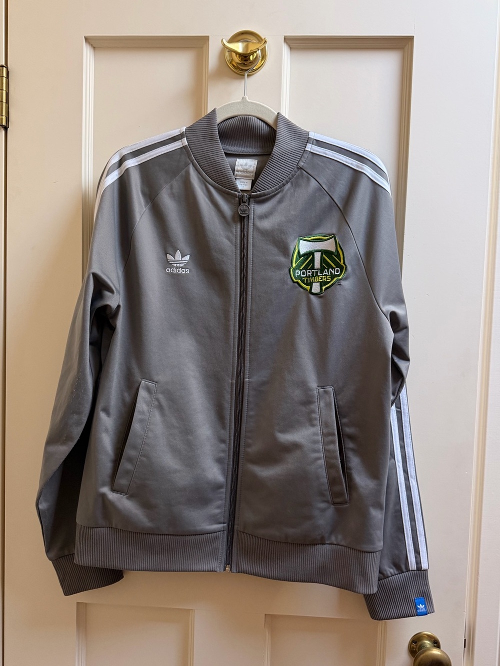 Men’s Adidas Portland Timbers Full Zip Jacket Size S
